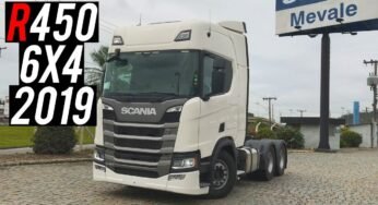 Veja quanto custa uma Scania R450 6×4 Zero KM
