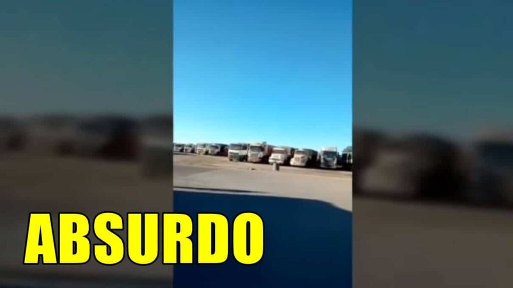 Caminhoneiro é humilhado após pagar para utilizar pátio