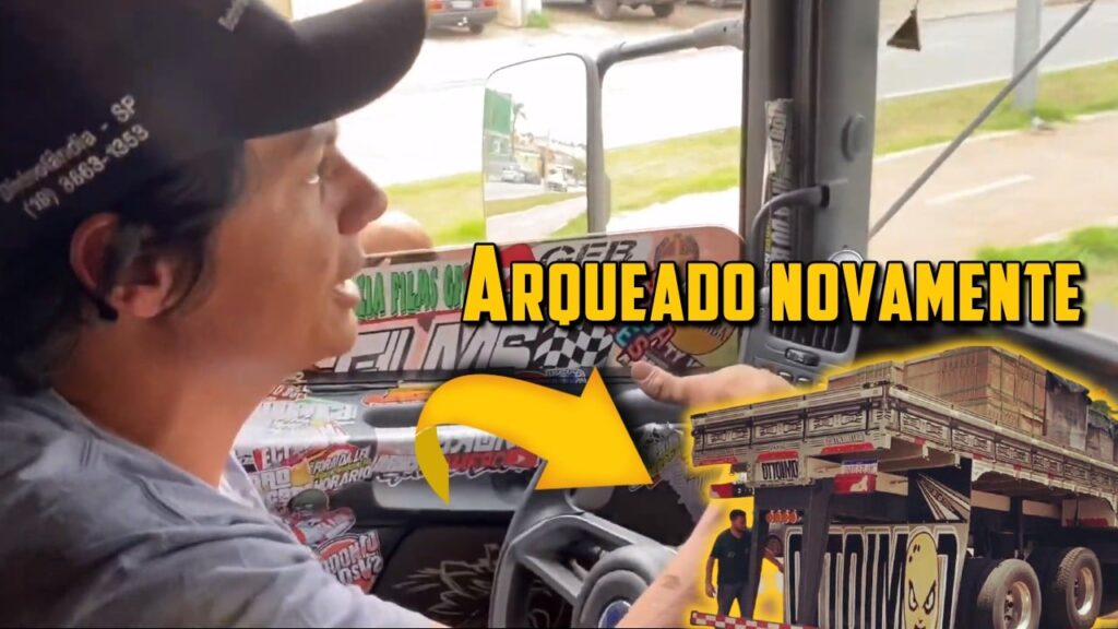 Cabelo faz sua primeira viagem após soltar seu caminhão