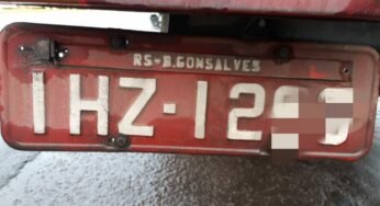 Caminhoneiro é detido com placas encobertas por papel branco na MGC-135 em Mirabela