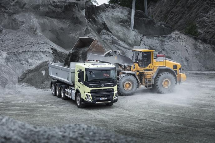 Volvo alcança a marca de dez anos na indústria de construção