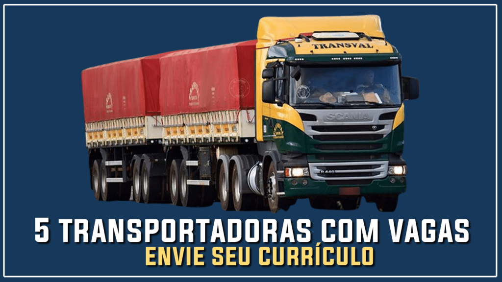 Transportadoras encontram dificuldades para localizar motoristas qualificados