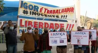 Família de caminhoneiro tenta provar inocência após prisão há três meses