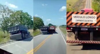 Briga entre motoristas termina em acidente