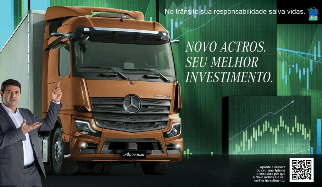 Websérie sobre o novo actros é lançada pela mercedes-benz