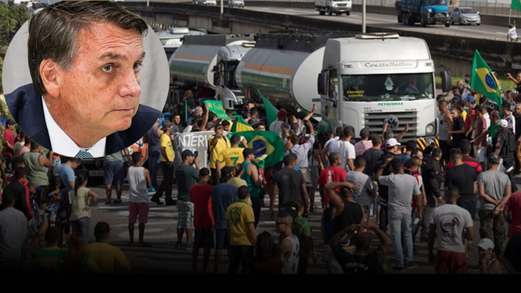 Caminhoneiros podem parar o Brasil nos próximos dias após prisão de Bolsonaro