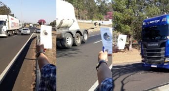 Cetesb faz fiscalizão de emissão excessiva de fumaça preta por veículos a diesel