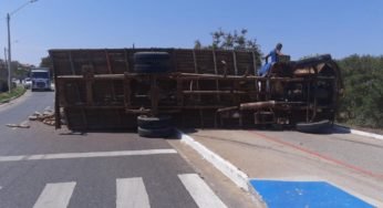 Passageiro de caminhão morre após ser arremessado de cabine por não usar cinto de segurança