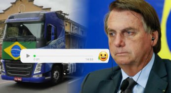 Bolsonaro manda recado para os caminhoneiros