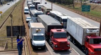 Caminhoneiros foram ameaçados para paralisarem na última quinta-feira
