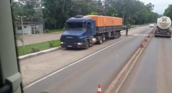 Caminhoneiro que saiu sem pagar a conta em posto de combustível é localizado