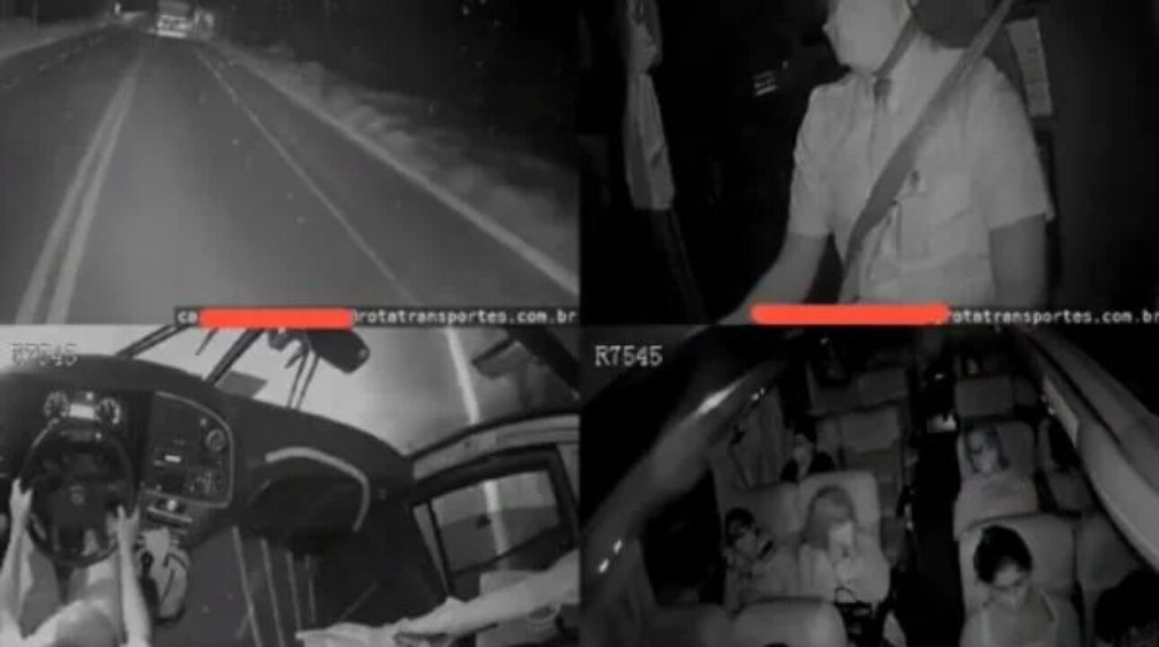 Video registra o momento do acidente que deixou ao menos 12 mortos na BR-101