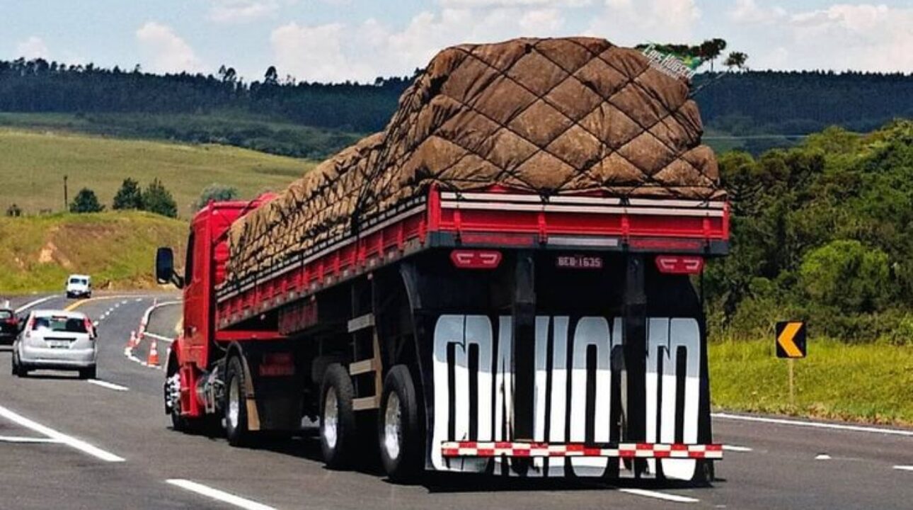 O caminhoneiro Cabelo Batateiro leva prejuízo de 100 mil reais