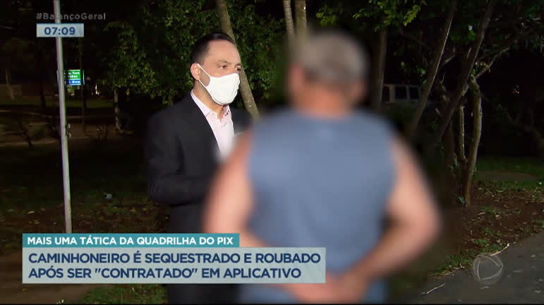 Caminhoneiro cai em armadilha ao aceitar frete por aplicativo e perde 8 mil reais