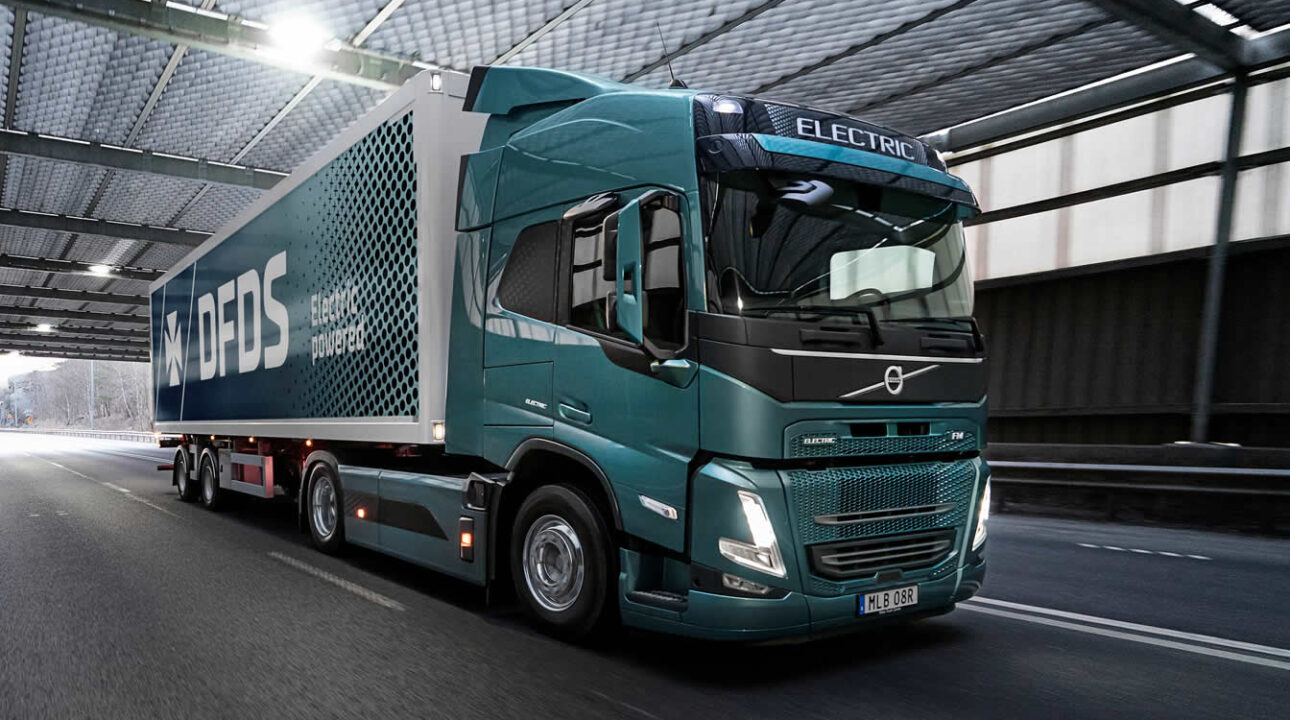 Europa faz pedido recorde de caminhões elétricos da Volvo