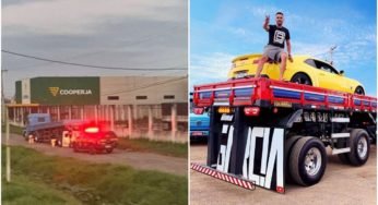 Bruno Garcia tem caminhão preso e removido para o pátio da PRF