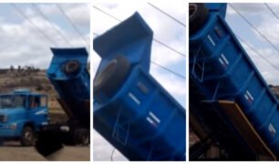 Caminhoneiro morre eletrocutado quando basculhava caçamba de caminhão