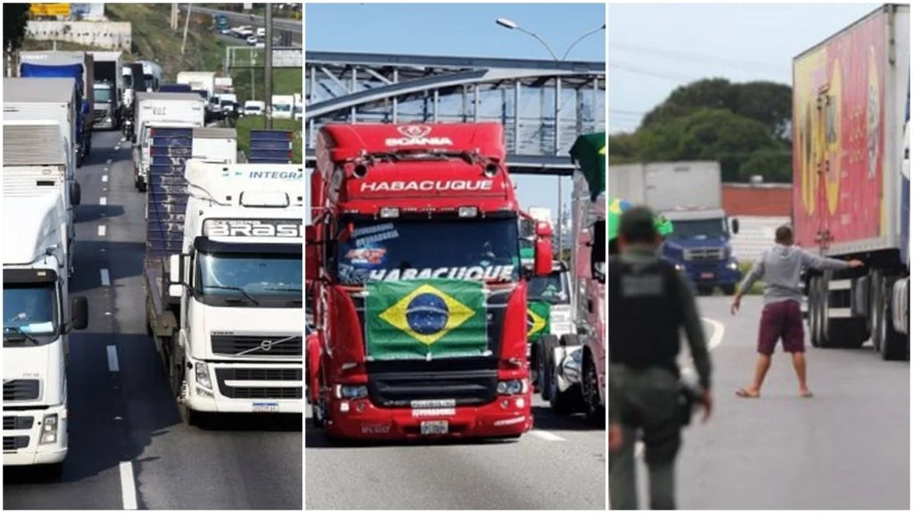 Caminhoneiros chegam na Terceira greve sem nenhum objetivo alcançado e Diesel continua subindo