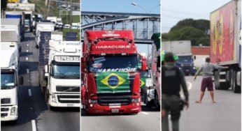 Caminhoneiros ameaçam greve por Bolsonaro, e Zé Trovão lidera mobilização