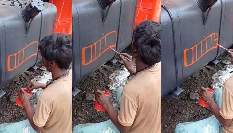 Indiano viraliza na internet ao escrever diesel em tanque de caminhão