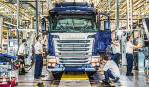Scania vem desenvolvendo caminhão elétrico para tracionar 40 toneladas