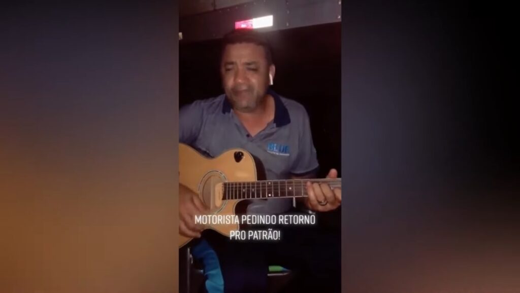 Caminhoneiro viraliza nas redes sociais após cantar a paródia da música “Ponto G” de sua versão “Seu Ex Motora”