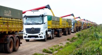 Caminhoneiros do agronegócio entram em greve