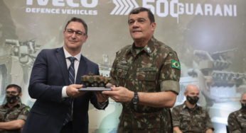 O Exército brasileiro recebe a unidade 500 do Guarani, da Iveco Defence Vehicles