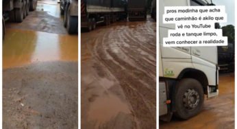 Caminhoneiro manda recado para motoristas “modinha”