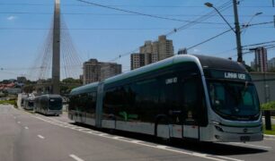 Ônibus elétrico para 170 passageiros é aprovado para circular em São Paulo