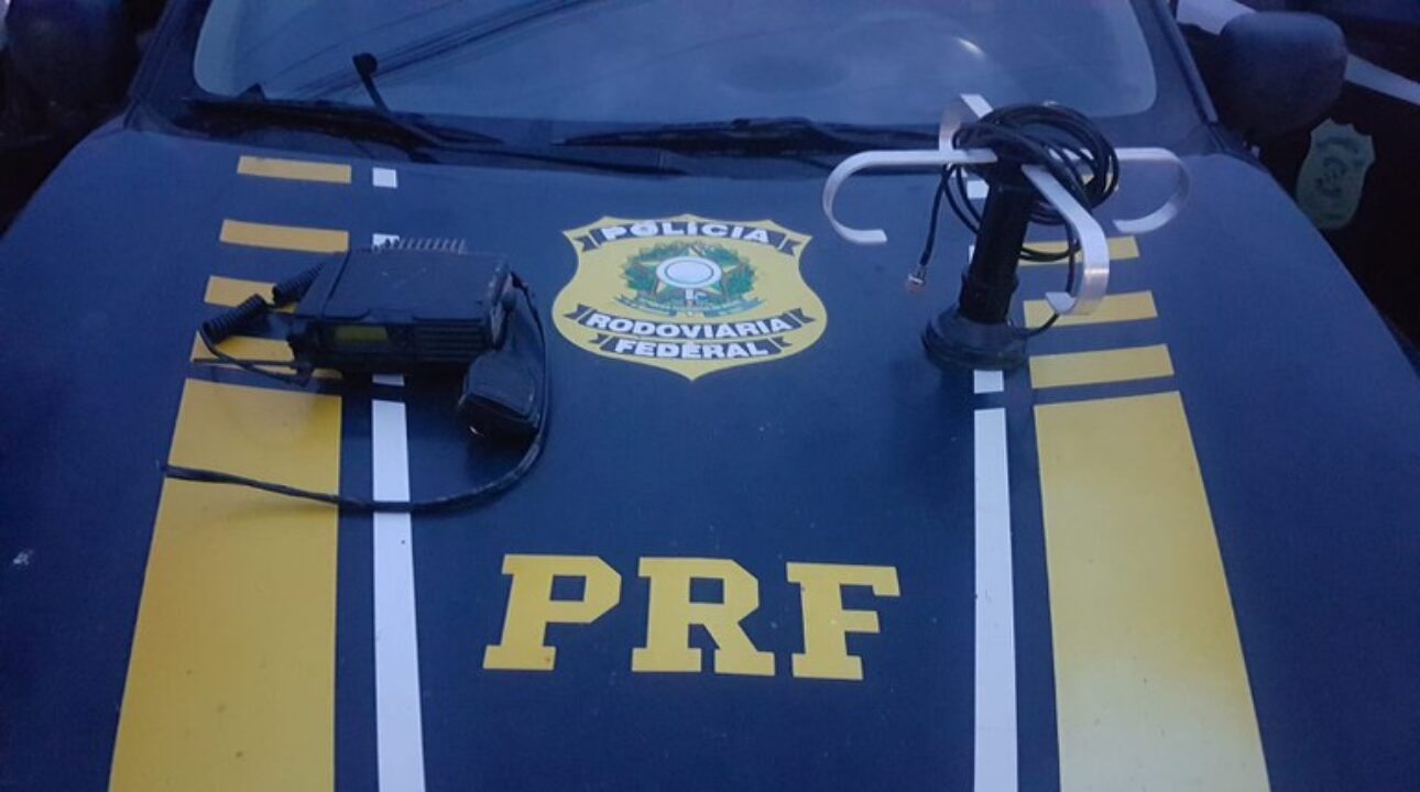 Aparelho de rádio clandestino é apreendido pela PRF durante fiscalização na BR-230 no interior do Pará