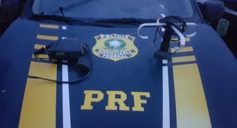 Aparelho de rádio clandestino é apreendido pela PRF durante fiscalização na BR-230 no interior do Pará