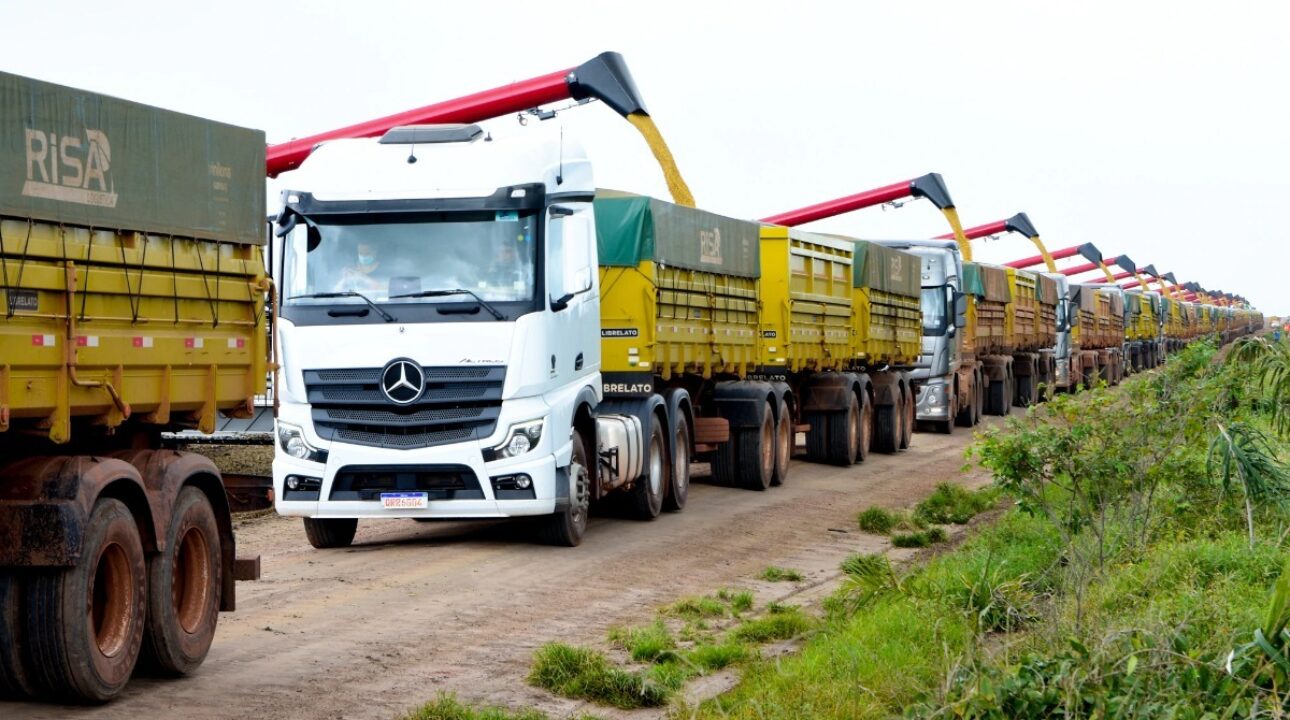 Transporto do agronegócio sofre com 64% das rodovias em péssimas condições