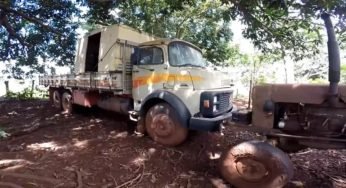 O caminhão mercedes 1114 que virou um galinheiro