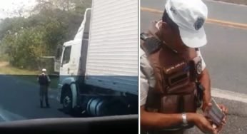 Caminhoneiros denunciam cobrança de propina em postos de fiscalização entre Miritituba e Barcarena (PA)