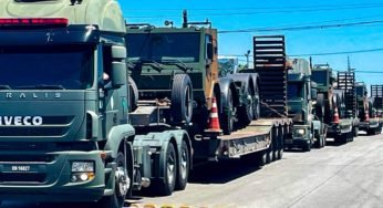 Tatra Veículos entrega seis caminhões pesados 8×8 Force para o nosso Exército brasileiro