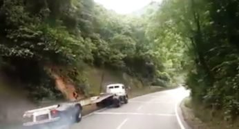 Como descer uma serra com caminhão sem freio motor