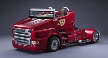 Conheça o caminhão da Scania de 1000 cavalos conversível 