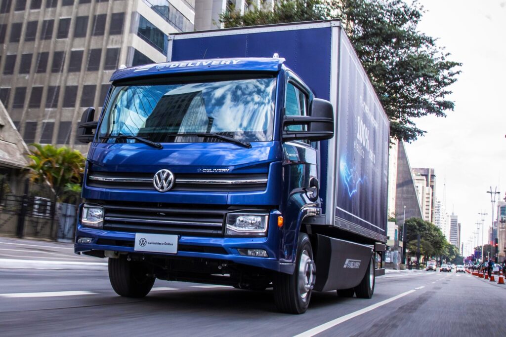 Foto do caminhão Volkswagen e-Delivery