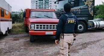 PRF recupera caminhão após caminhoneiro cair no golpe do depósito bancário