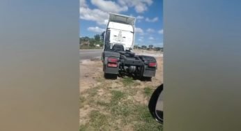 Após encostar o caminhão às margens da BR-423 em PE, caminhoneiro tira a própria vida