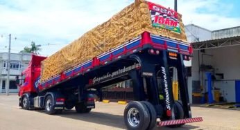 Veja as consequências do caminhão arqueado na hora de carregar e descarregar