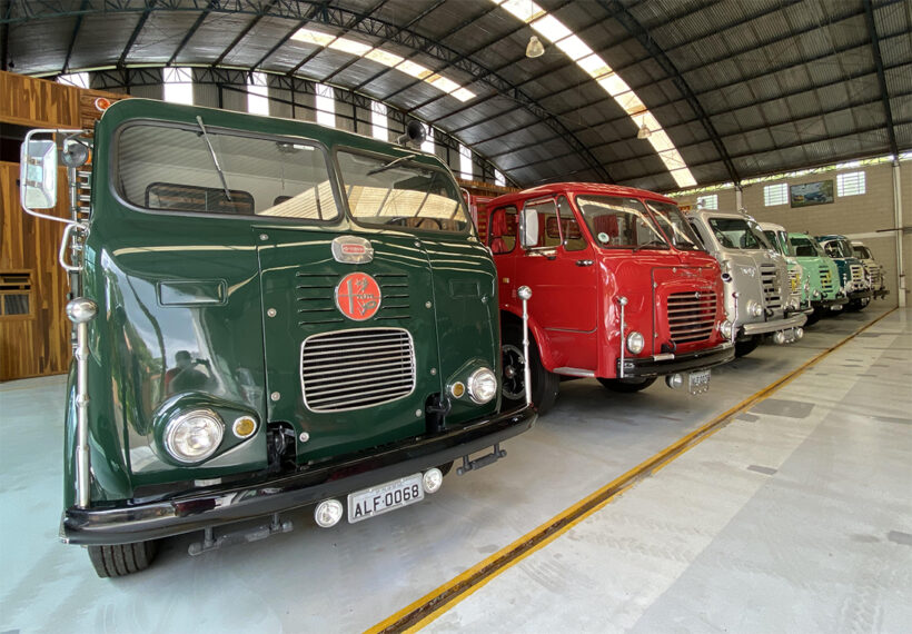 Conheça a garagem com a maior coleção FNM do Brasil