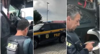 Nada mudou e a PRF continua multando os caminhoneiros