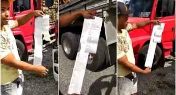 Revoltado, caminhoneiro recebe cerca de R$ 9.800 em multas pela PRF