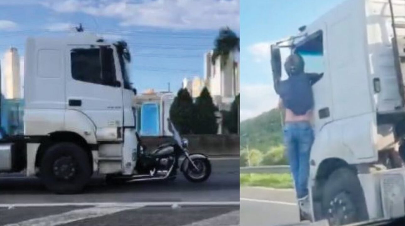 Motorista de caminhão que arrastou moto por 32 km na BR-101 vai a júri popular