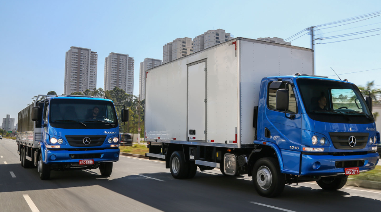 Marca de 80.000 caminhões é superada pela Mercedes-Benz