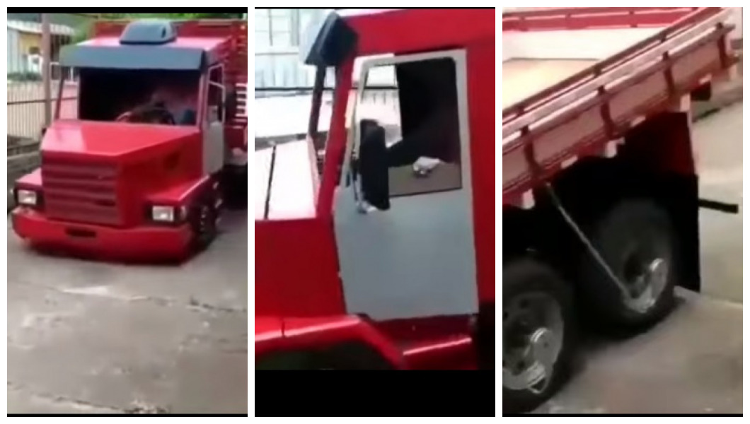 Homem cria Scania 113 para realizar o sonho de ter um caminhão