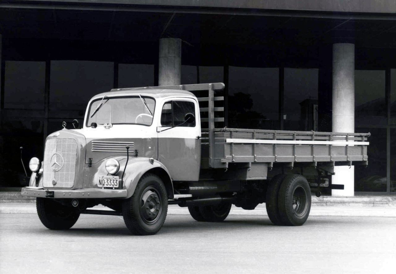 Conheça a história do Mercedes L-312, o primeiro caminhão da Mercedes-Benz no Brasil