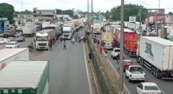 Greve dos caminhoneiros: “Tem que ser o Brasil inteiro!”